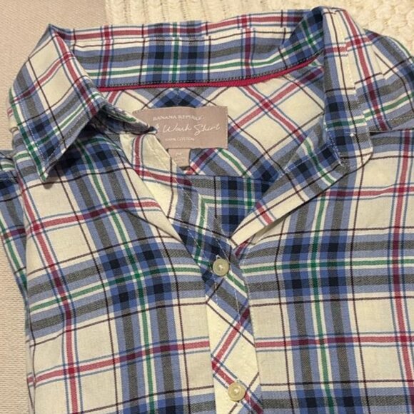 Banana Republic Long Sleeve Shirt Medium - Picture 2 of 5